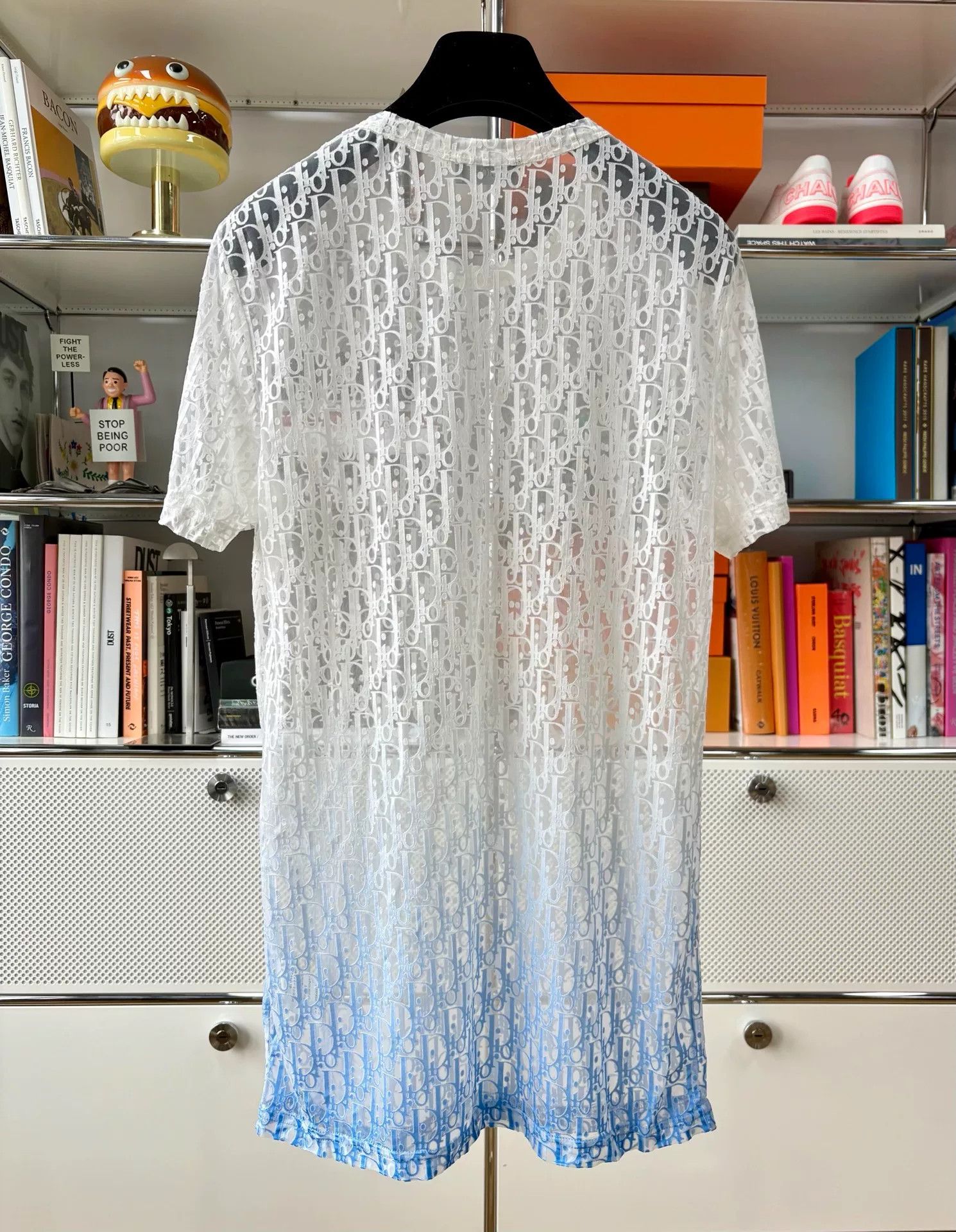 Dior dior blue white gradient short sleeve t-shirt Size US XS / EU 42 / 0 - 3 Thumbnail