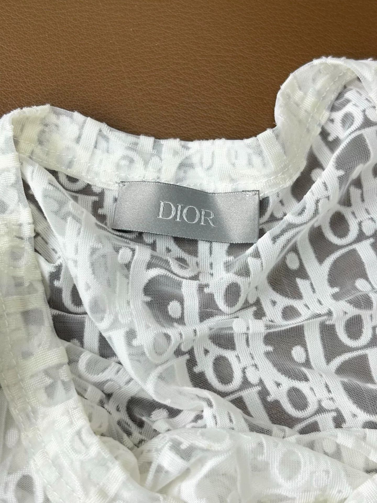 Dior dior blue white gradient short sleeve t-shirt Size US XS / EU 42 / 0 - 7 Thumbnail