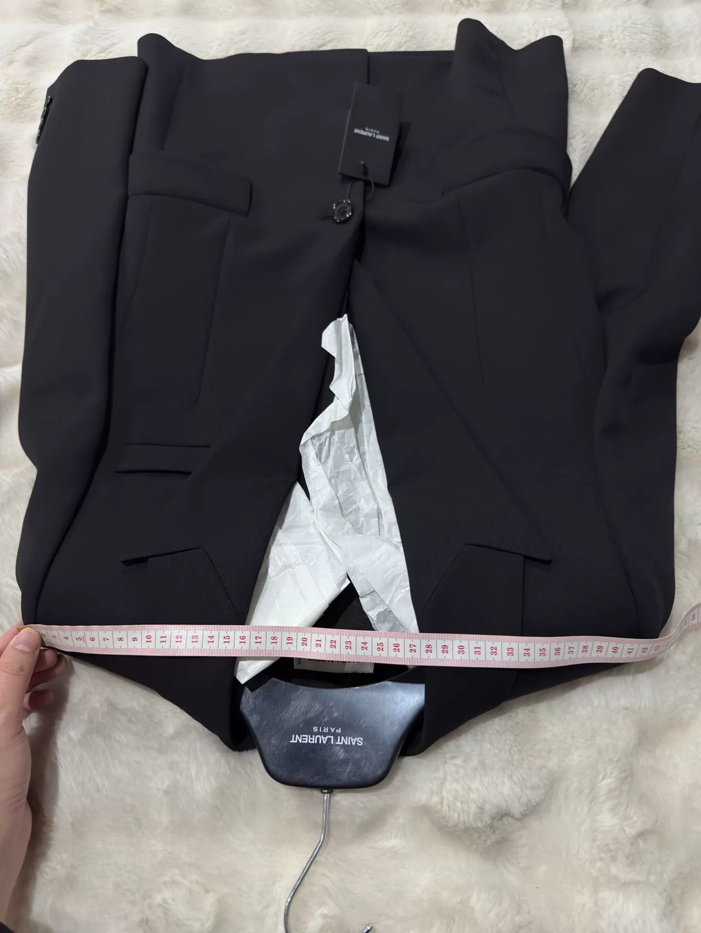Saint Laurent Paris saint laurent women’s smoking jacket suit Size US S / EU 44-46 / 1 - 7 Thumbnail