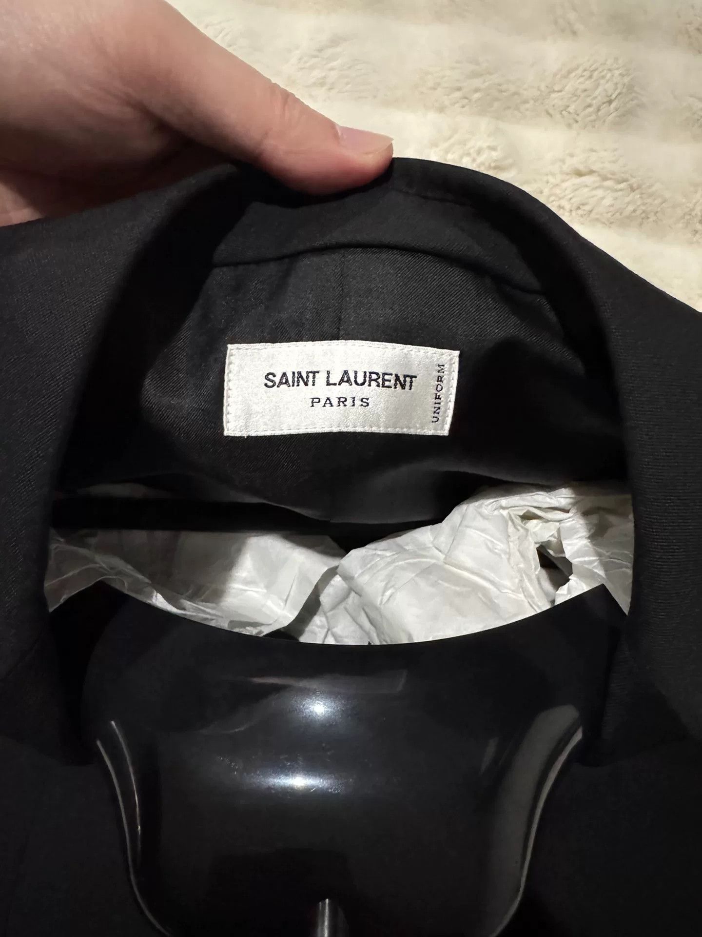 Saint Laurent Paris saint laurent women’s smoking jacket suit Size US S / EU 44-46 / 1 - 2 Thumbnail