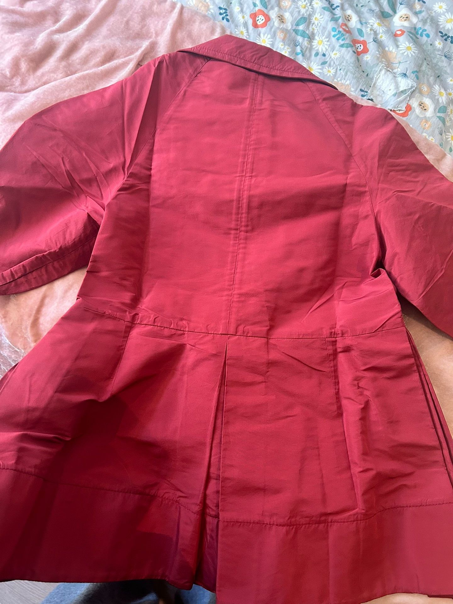 Miu Miu miu miu dark red trench coat, size xs Size US XS / EU 42 / 0 - 3 Thumbnail