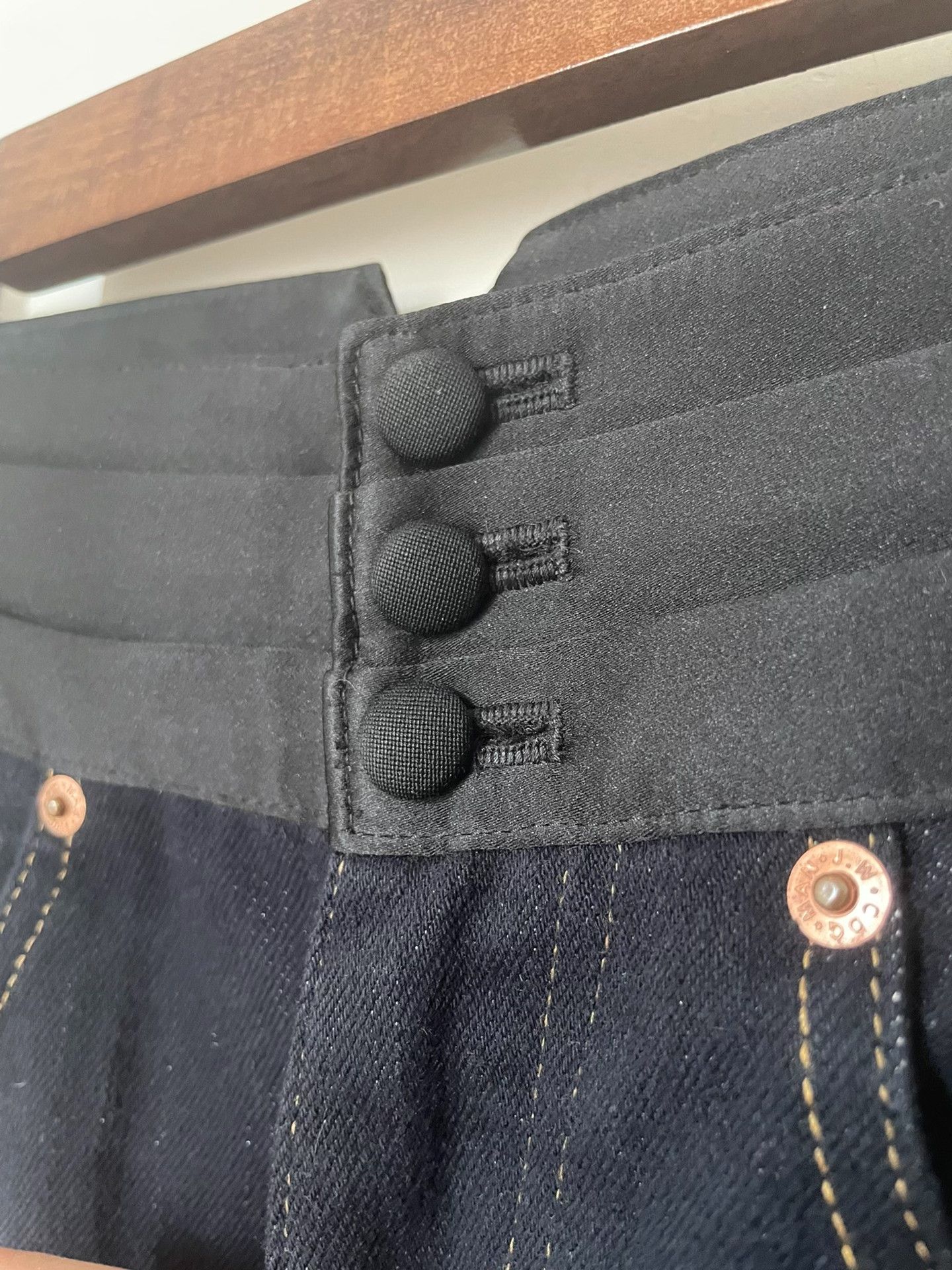 Junya Watanabe junya watanabe waist-tied denim jeans Size US 26 / EU 42 - 4 Thumbnail