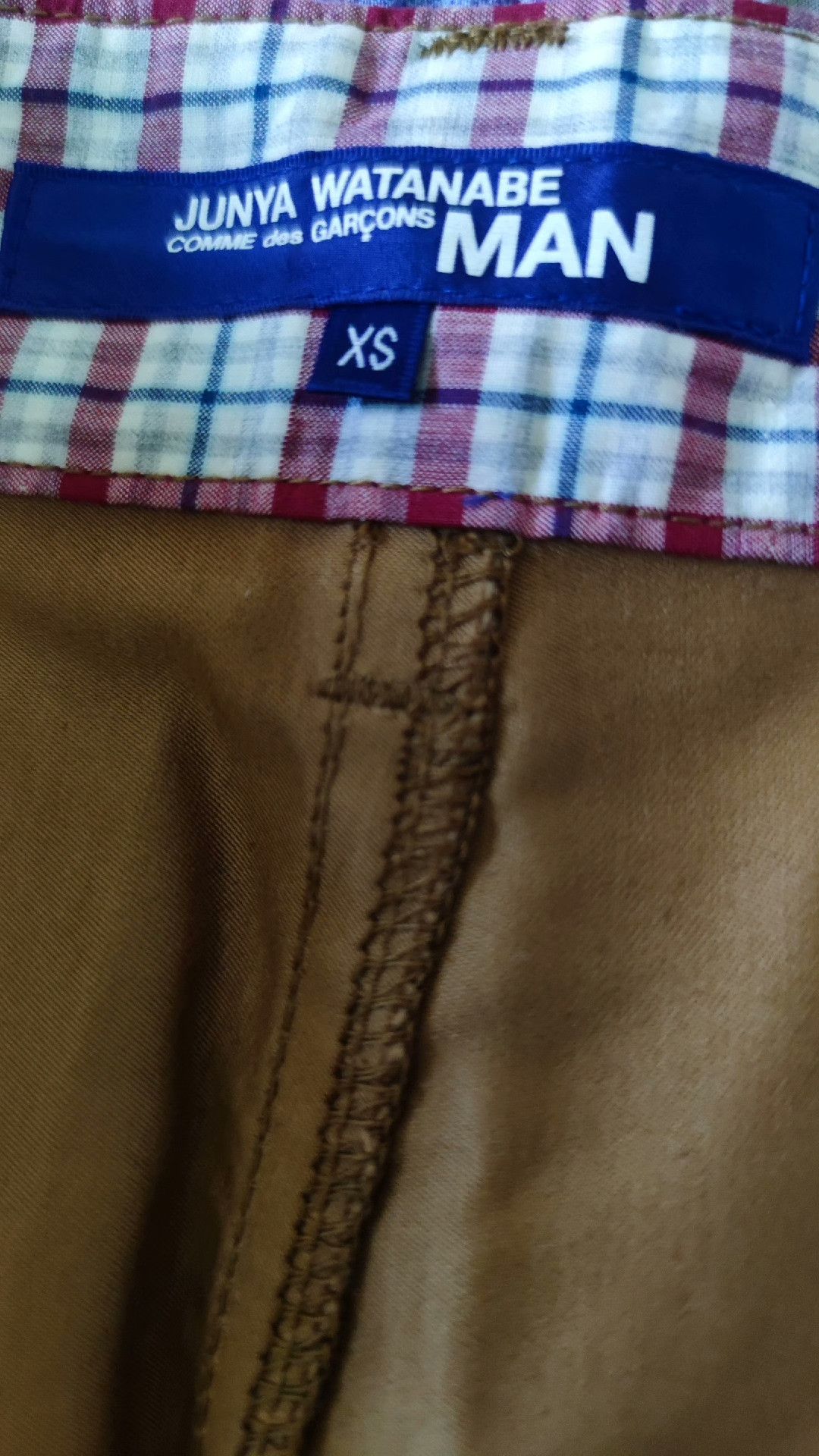 Junya Watanabe gold brown casual tapered pants for men Size US 26 / EU 42 - 5 Thumbnail