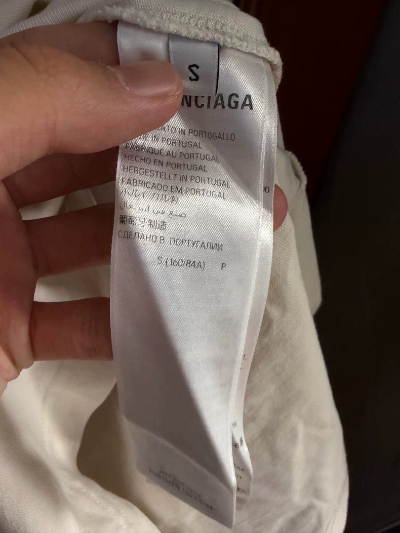 Balenciaga Balenciaga Blurred Cola Short Sleeve Tee Size US S / EU 44-46 / 1 - 4 Thumbnail