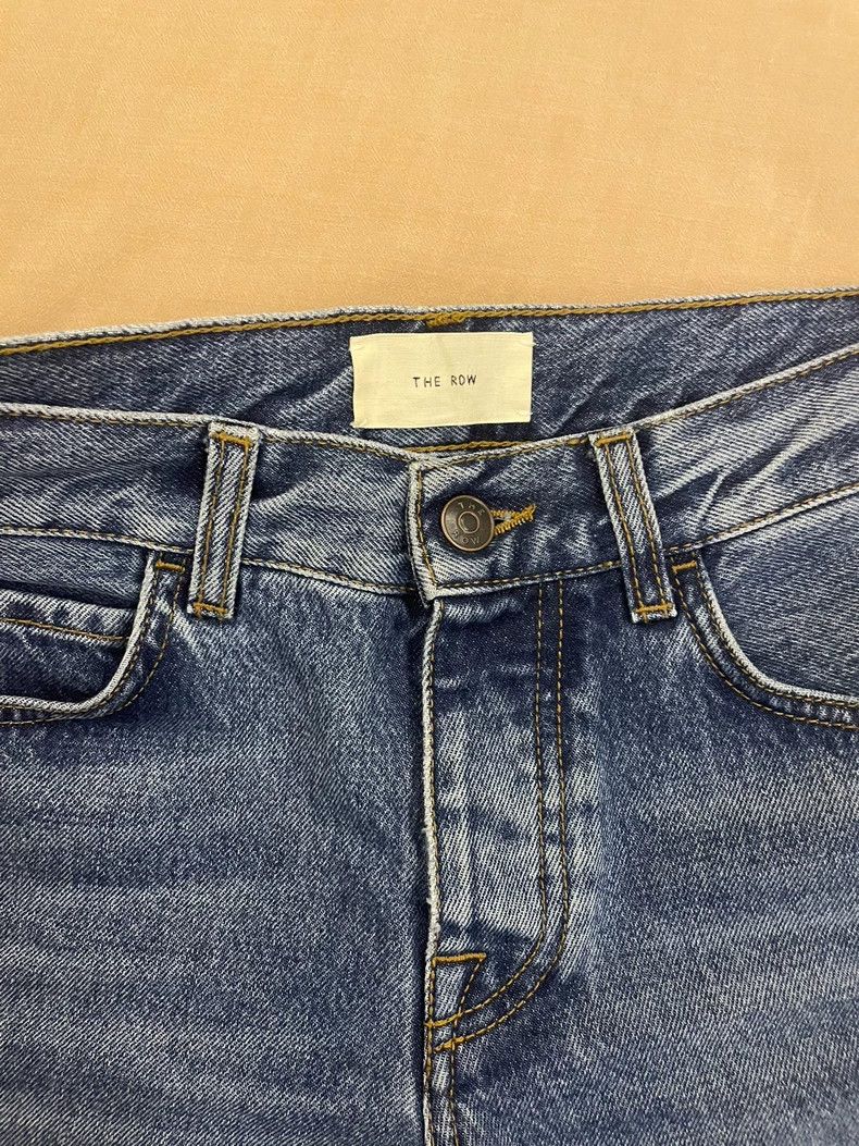 The Row The Row Cropped Denim Jeans Size US 26 / EU 42 - 2 Thumbnail