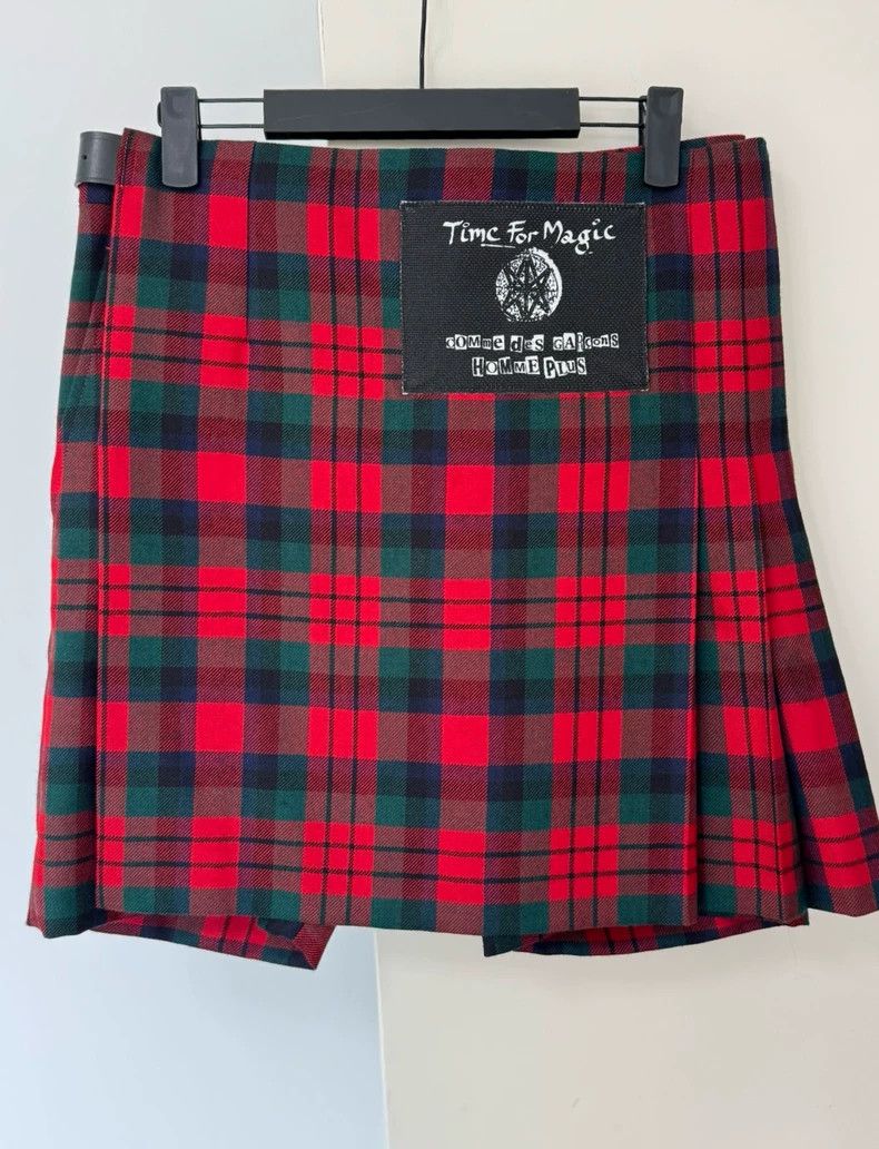 Comme des Garcons COMME des GARCONS 07SS Red Black Plaid Pants Size US 30 / EU 46 - 2 Thumbnail