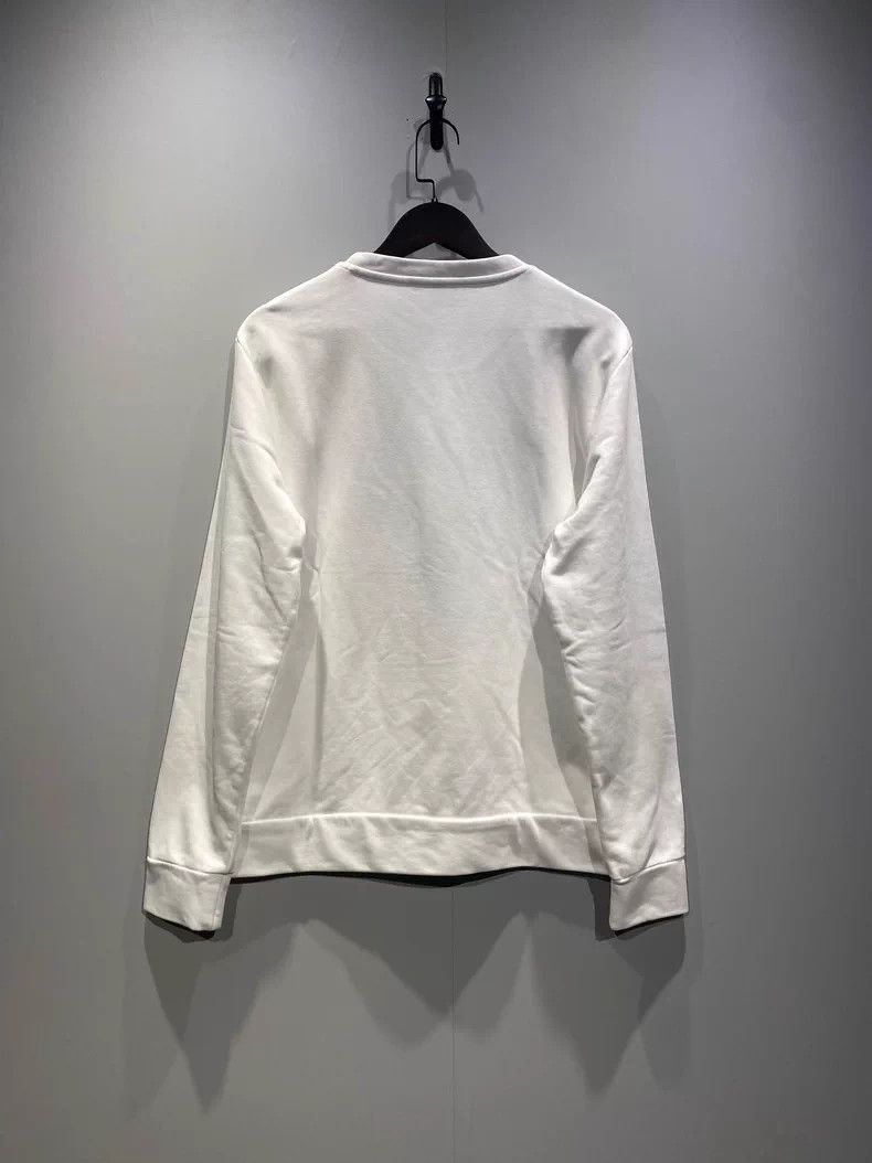 Fendi Fendi Logo Embroidered Stripe Sweatshirt Size US L / EU 52-54 / 3 - 2 Thumbnail