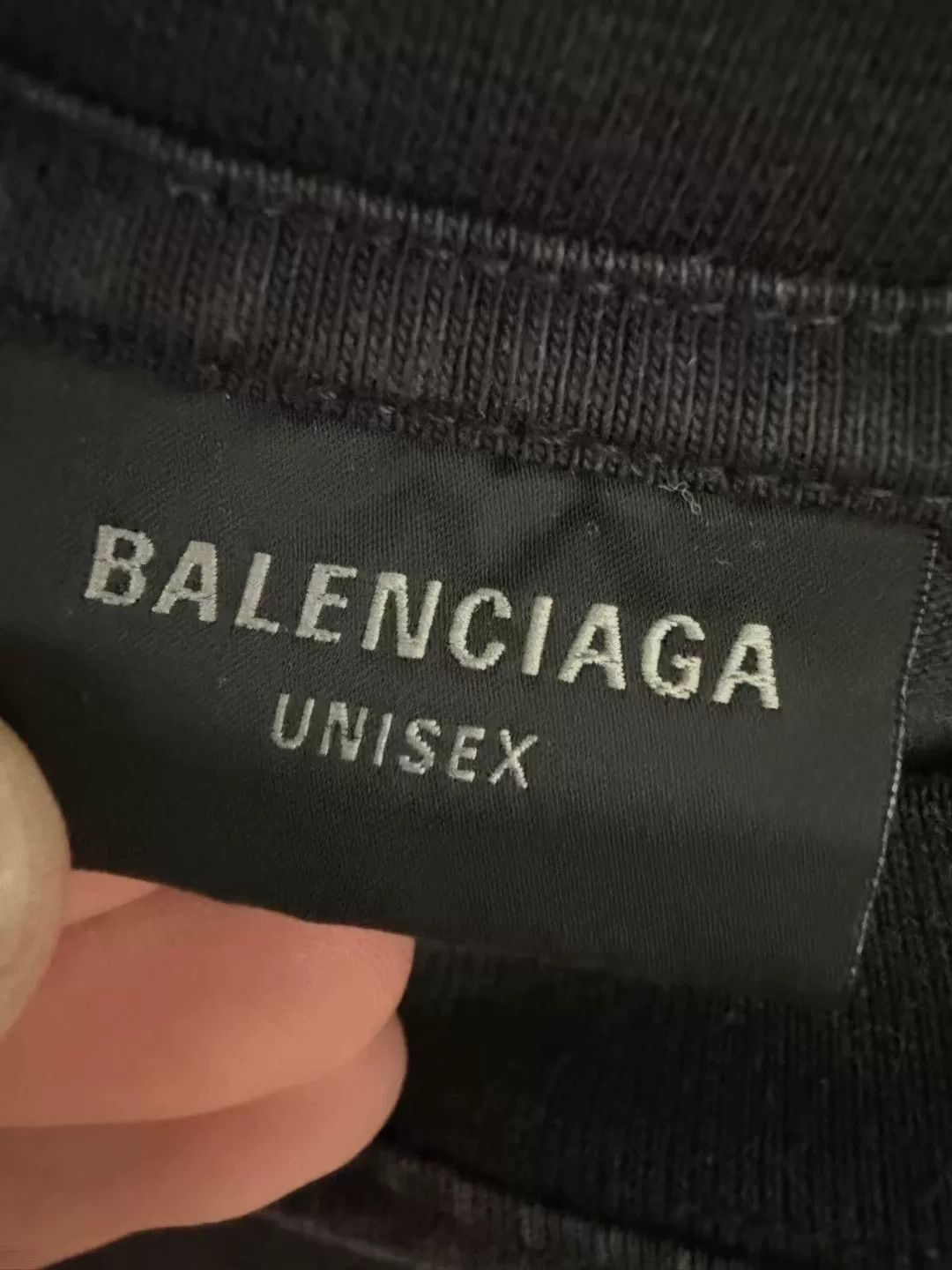 Balenciaga Balenciaga Black Wave Print T-shirt Size US S / EU 44-46 / 1 - 3 Thumbnail