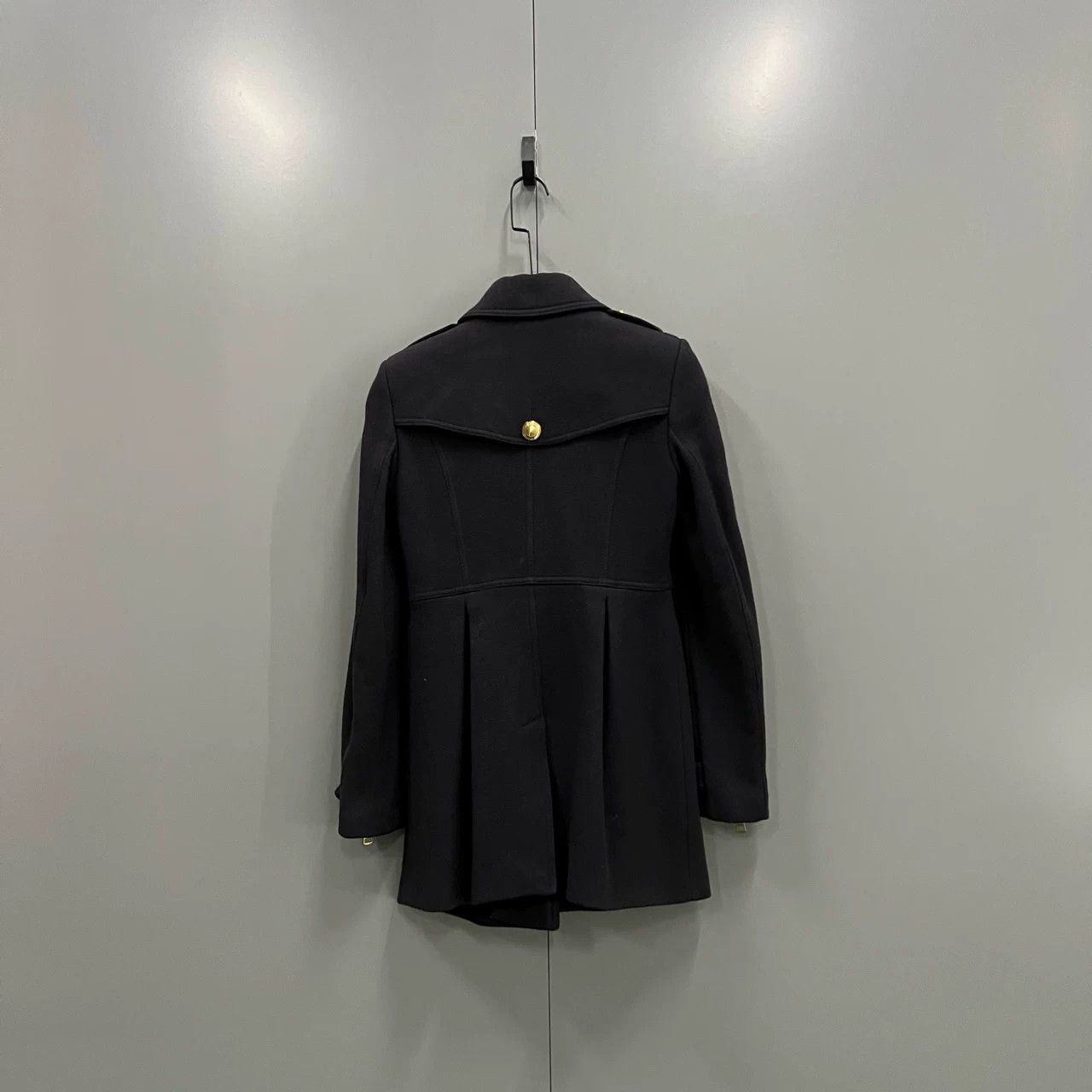 Burberry Burberry Navy Single-Breasted Coat Size US S / EU 44-46 / 1 - 2 Thumbnail