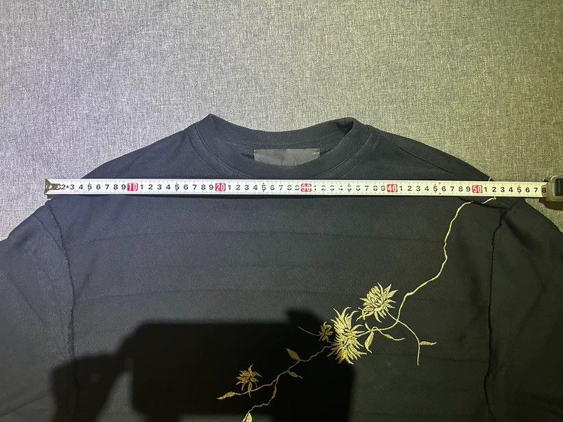 Haider Ackermann Haider Ackermann Black Floral Embroidered Sweatshirt Size US XS / EU 42 / 0 - 5 Thumbnail