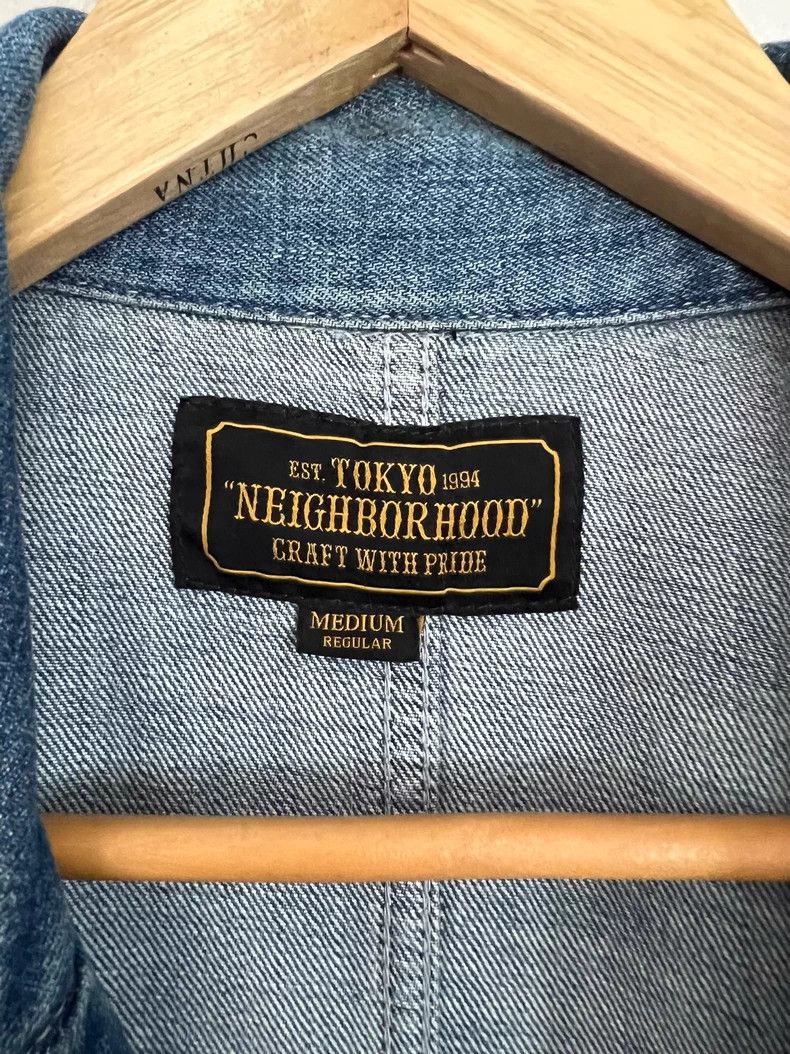 Neighborhood Neighborhood Denim Jacket Coat Size US S / EU 44-46 / 1 - 3 Thumbnail
