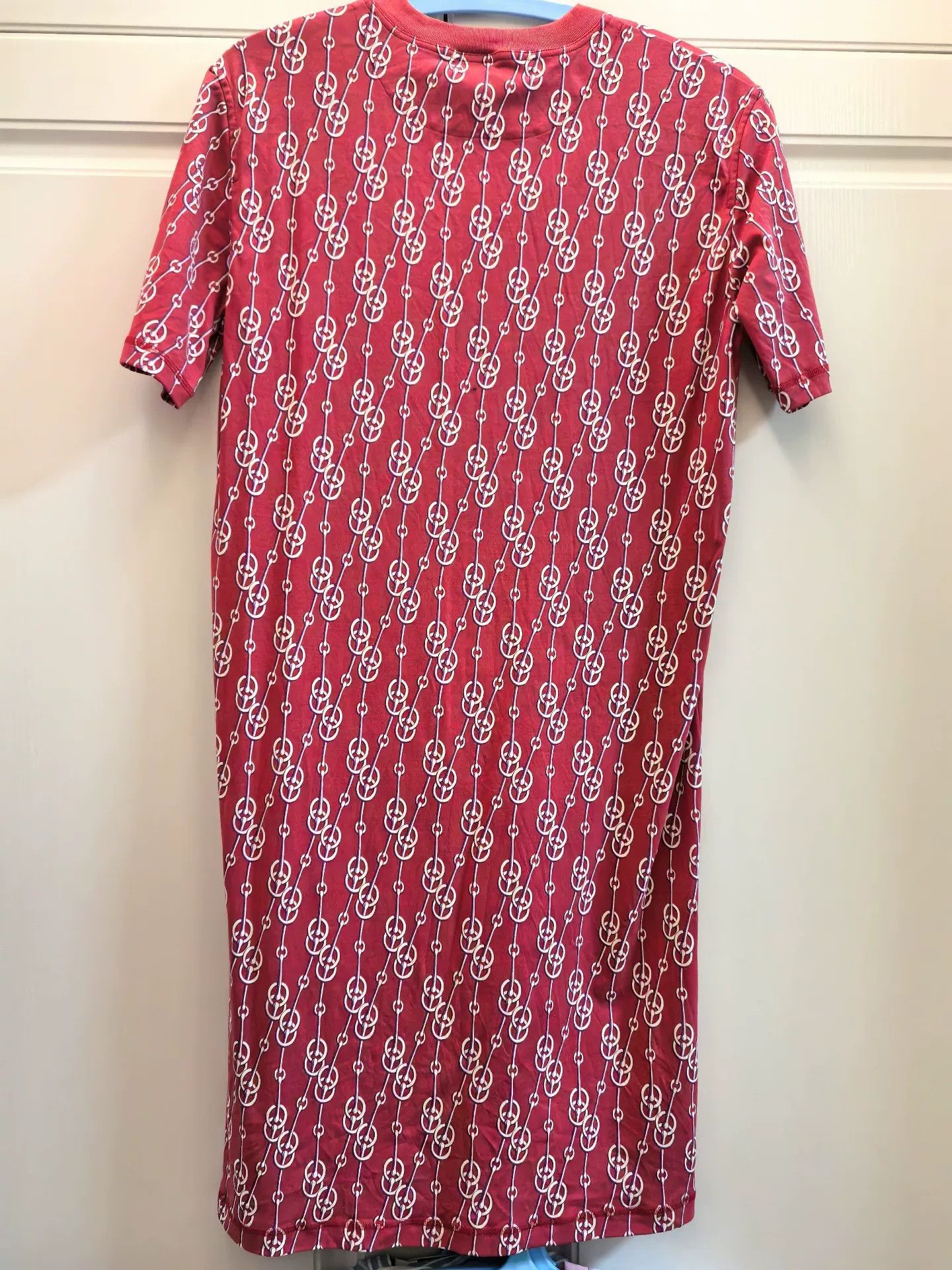 Hermes Hermes Red Patterned Dress Size US XS / EU 42 / 0 - 2 Thumbnail