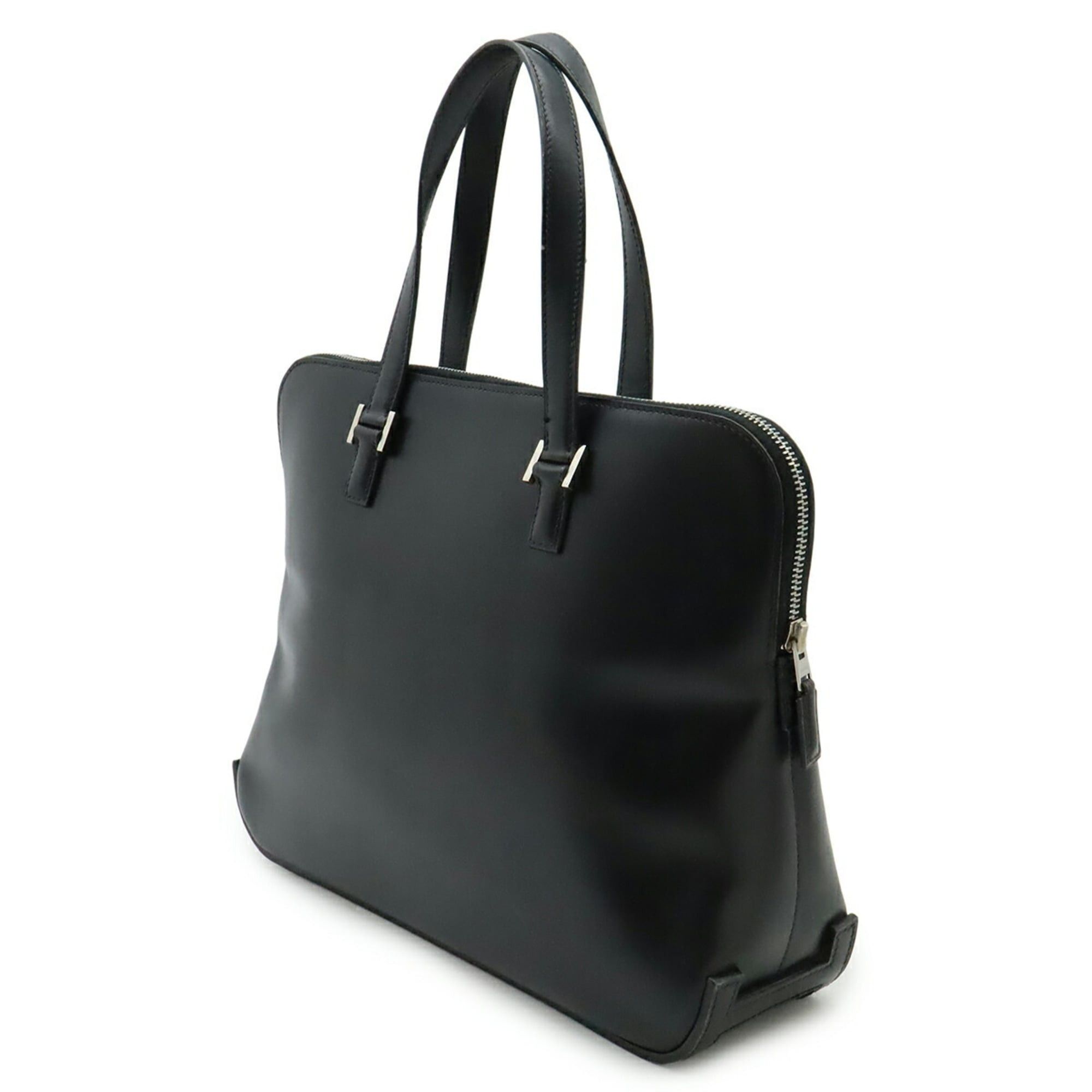 Hermes HERMES Escapeada handbag tote bag in black box calf leather with an E stamp. Size ONE SIZE - 3 Thumbnail