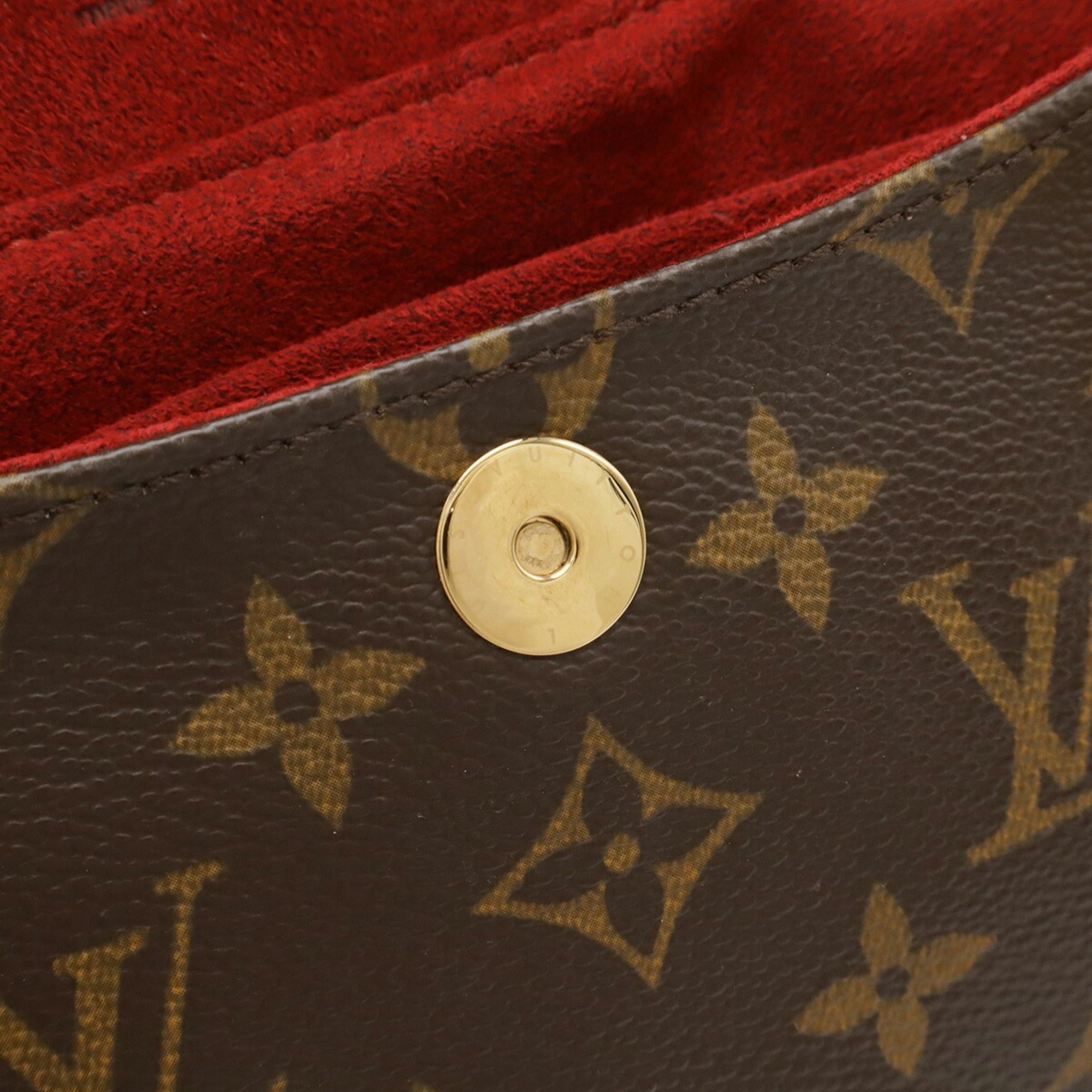 Louis Vuitton LOUIS VUITTON Monogram Sonatine Handbag M51902 Size ONE SIZE - 8 Thumbnail