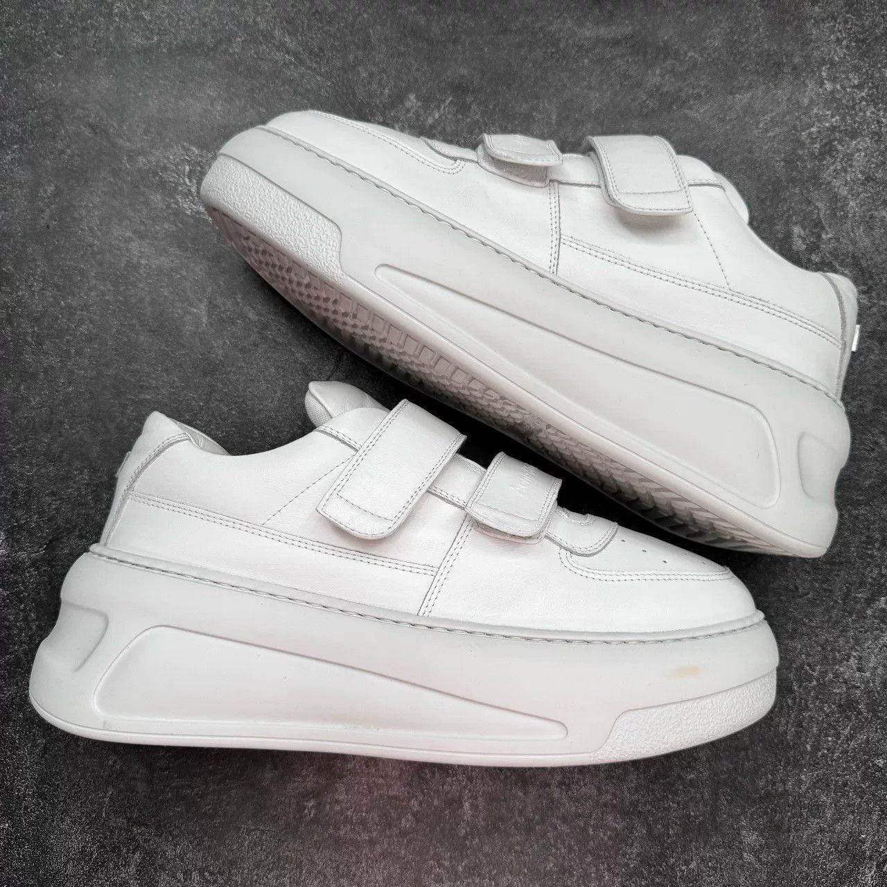 Acne Studios acne studios velcro platform sneakers Size US 10 / EU 43 - 7 Thumbnail