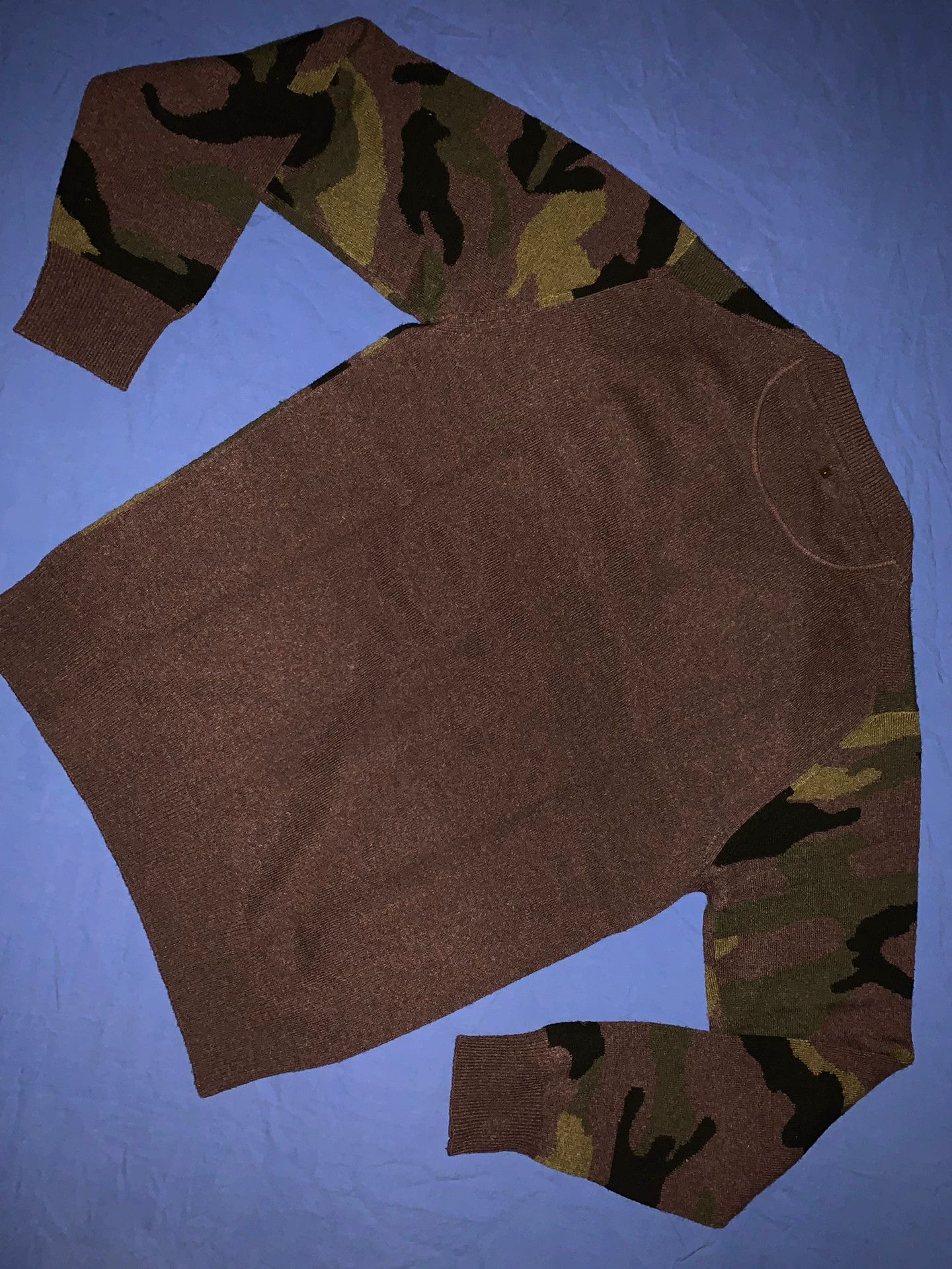 Valentino Valentino Camouflage Wool Sweater XS Size US XS / EU 42 / 0 - 4 Thumbnail