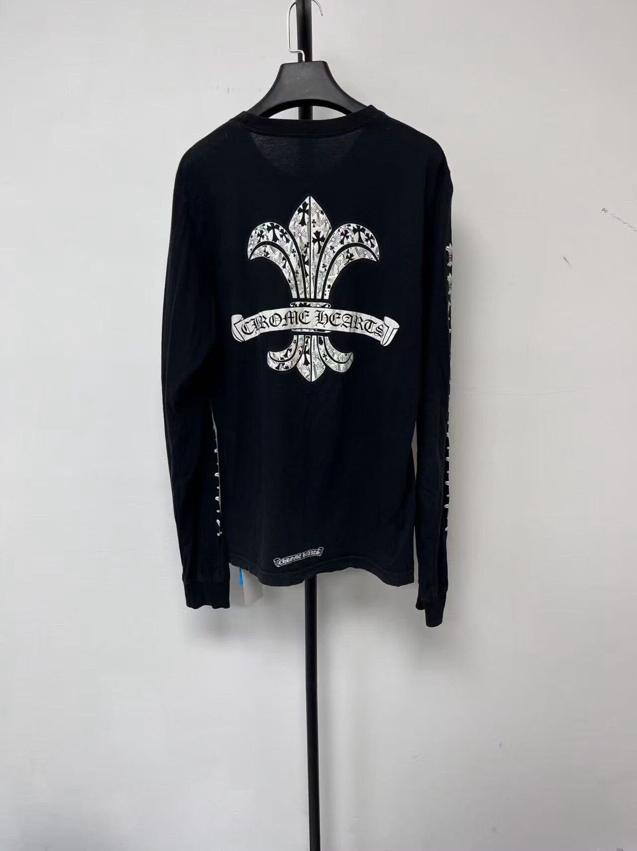 Chrome Hearts Chrome Hearts Scout Scroll Print Long Sleeve T-Shirt Size US M / EU 48-50 / 2 - 2 Thumbnail