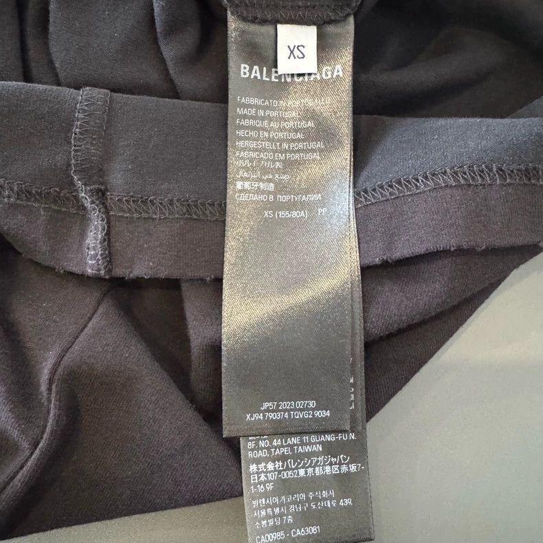 Balenciaga Balenciaga Black Sweatshirt XS Size US XS / EU 42 / 0 - 4 Thumbnail