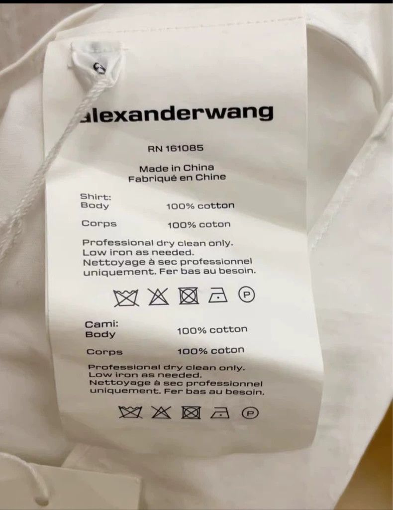Alexander Wang Alexander Wang White Two-Piece Dress Size US S / EU 44-46 / 1 - 6 Thumbnail