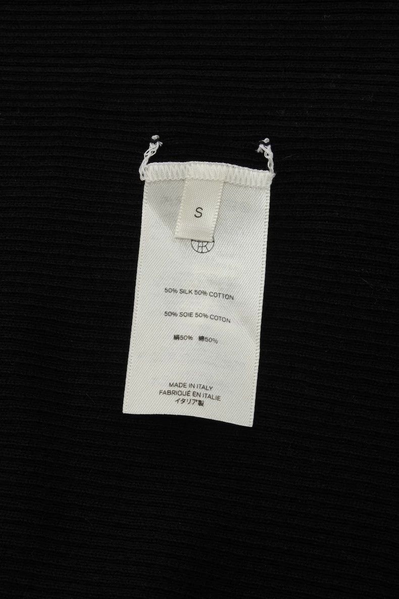 The Row The Row Mock Neck Silk-Cotton Sweater Size US XS / EU 42 / 0 - 7 Thumbnail