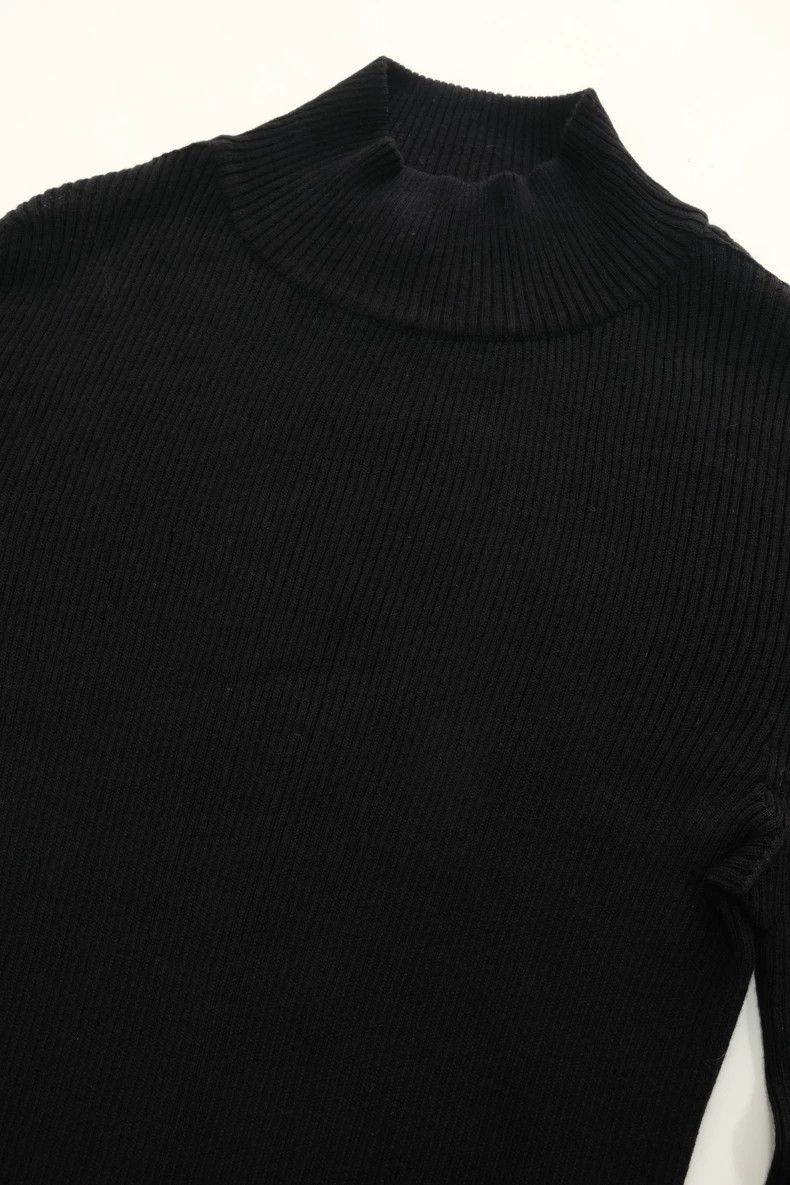 The Row The Row Mock Neck Silk-Cotton Sweater Size US XS / EU 42 / 0 - 3 Thumbnail
