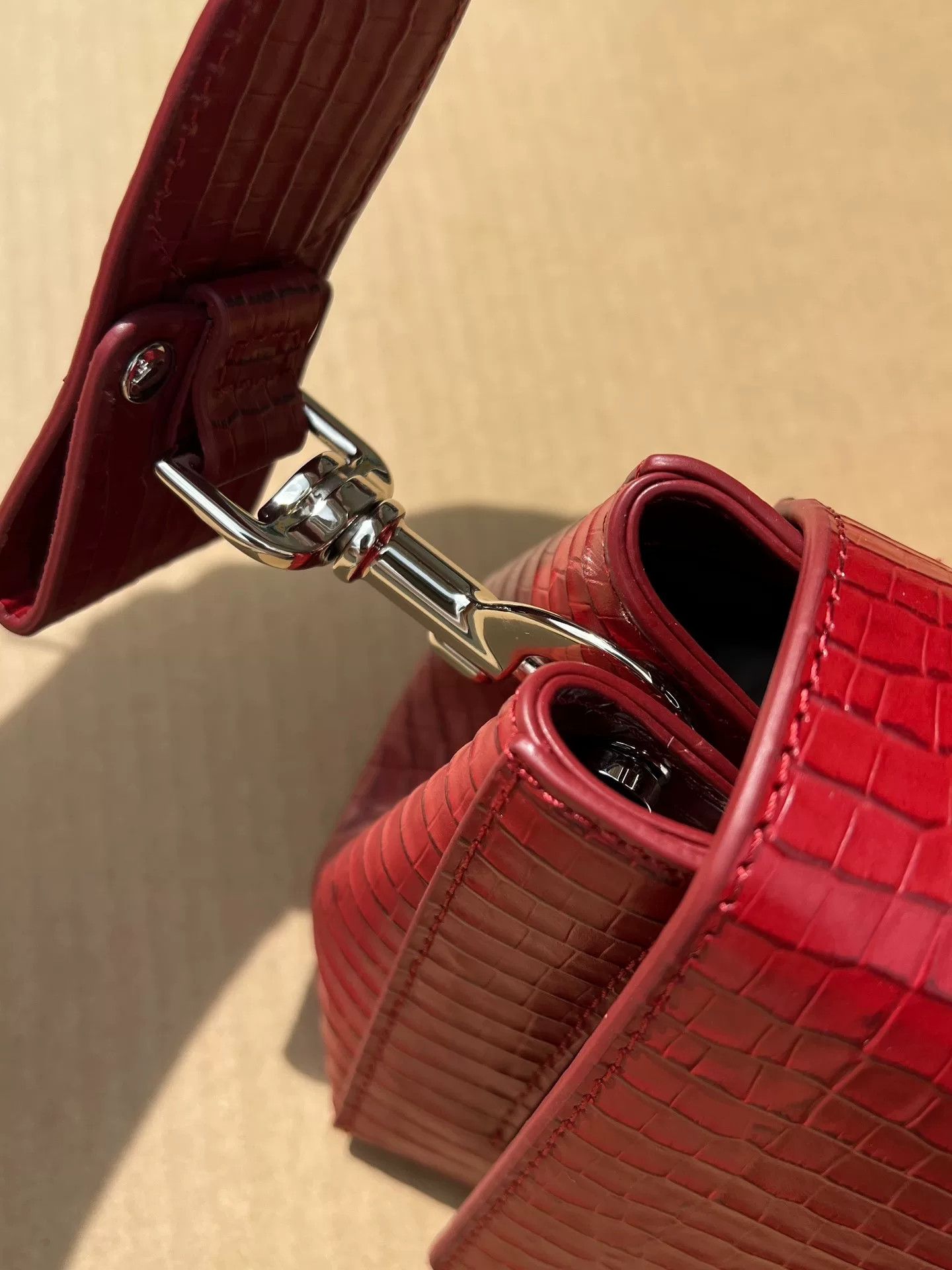 Vivienne Westwood Vivienne Westwood Hazel Red Chain Shoulder Bag Size ONE SIZE - 5 Thumbnail