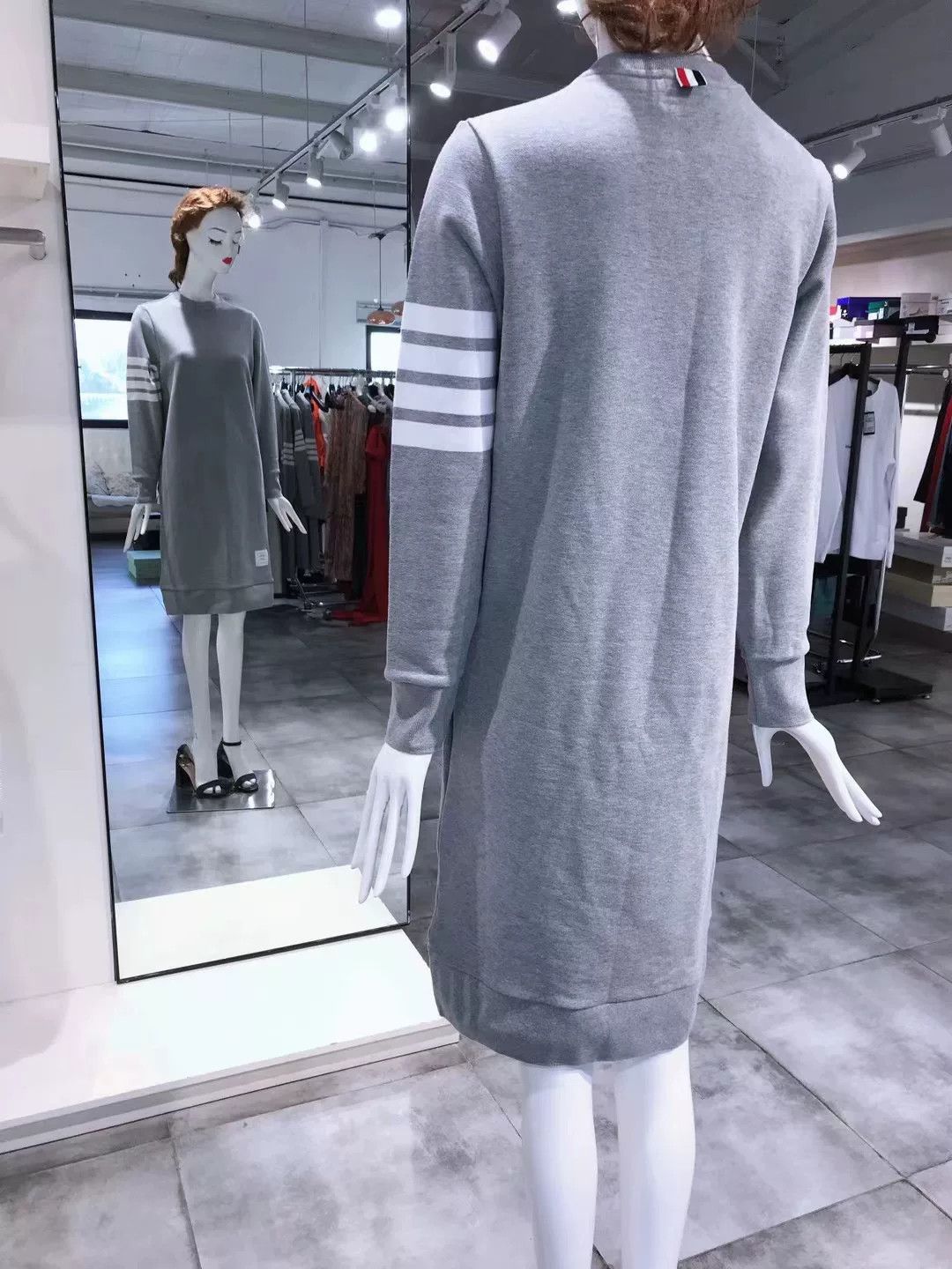 Thom Browne thom browne grey sweatshirt dress Size US M / EU 48-50 / 2 - 3 Thumbnail