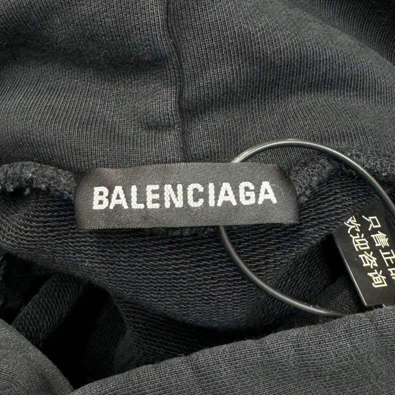 Balenciaga Balenciaga Mastercard Print Hoodie Size US S / EU 44-46 / 1 - 4 Thumbnail