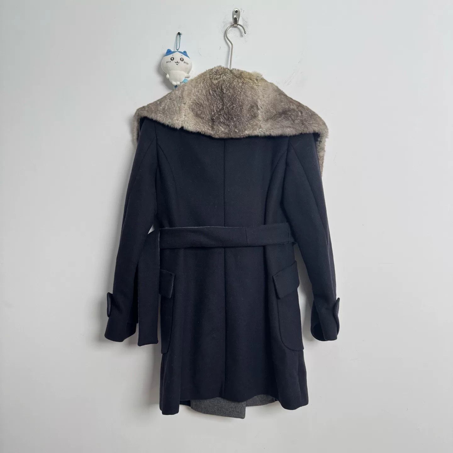 Max Mara maxmara wool coat with fur collar Size US XS / EU 42 / 0 - 3 Thumbnail