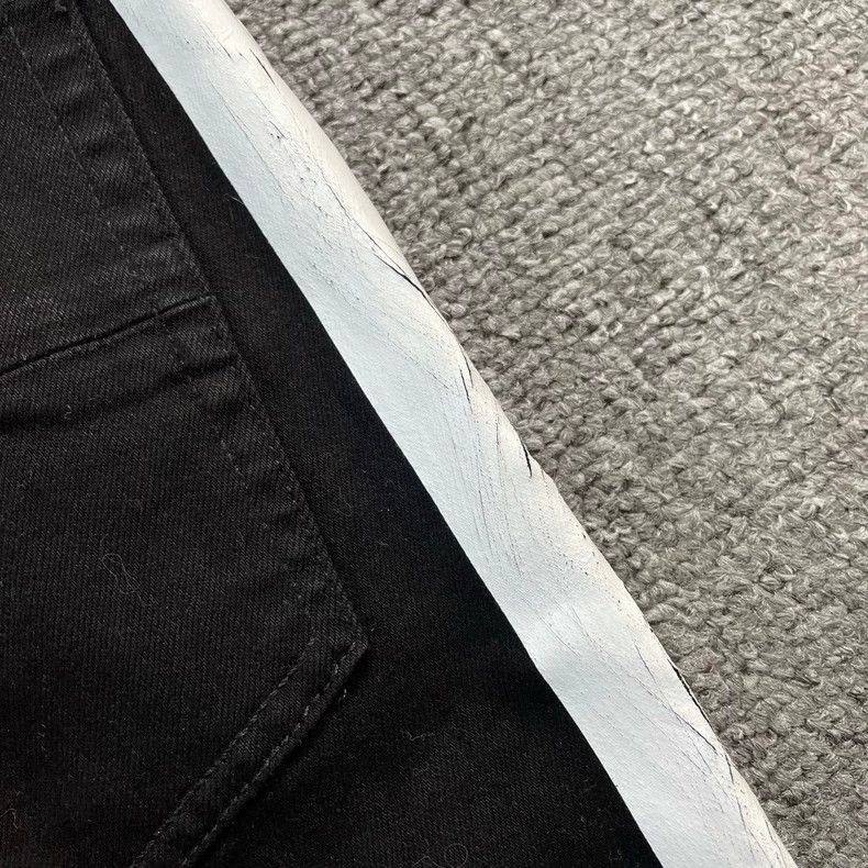 Amiri AMIRI Black White Stripe Jeans Size US 34 / EU 50 - 5 Thumbnail