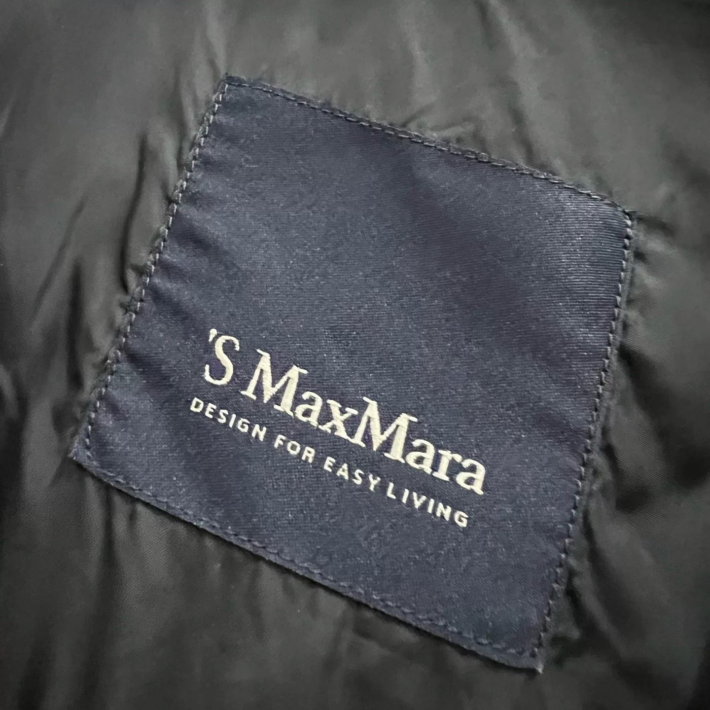 Max Mara MaxMara Black Knit Coat with Fur Detail Size US M / EU 48-50 / 2 - 2 Thumbnail
