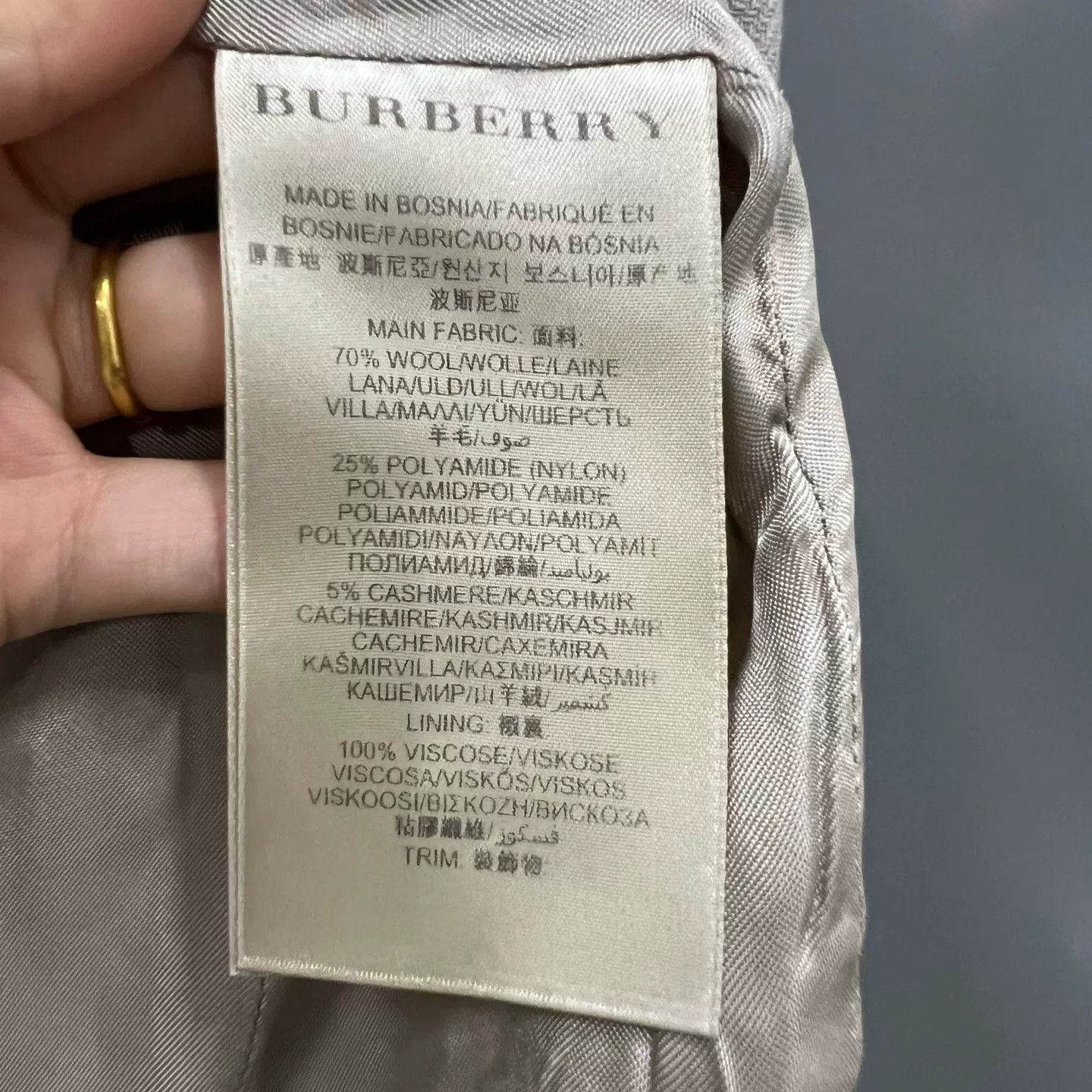Burberry Burberry Classic Double-Breasted Coat Size US XS / EU 42 / 0 - 4 Thumbnail