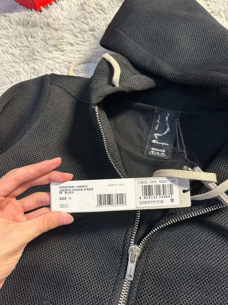 Rick Owens Rick Owens x Champion collaborative jacket Size US M / EU 48-50 / 2 - 4 Thumbnail