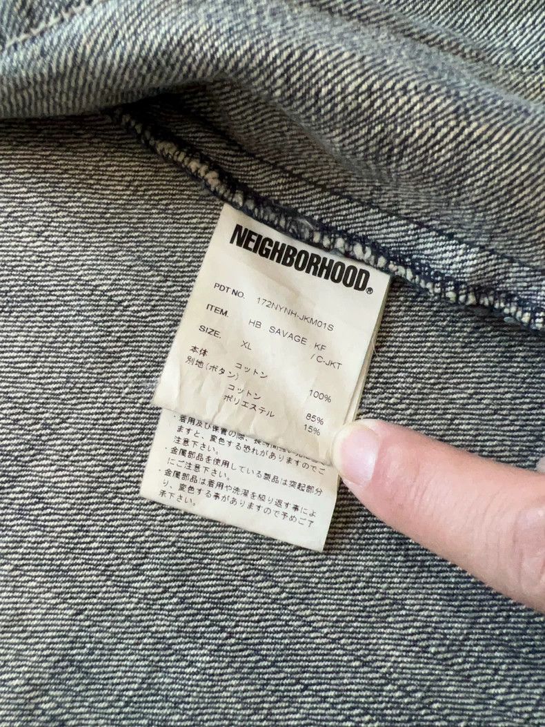 Neighborhood Neighborhood 9th Anniv Denim Jacket XL Size US XL / EU 56 / 4 - 3 Thumbnail