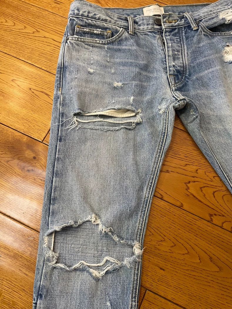 Fear of God Fear of God 4th Collection Denim Jeans Size US 31 - 2 Thumbnail