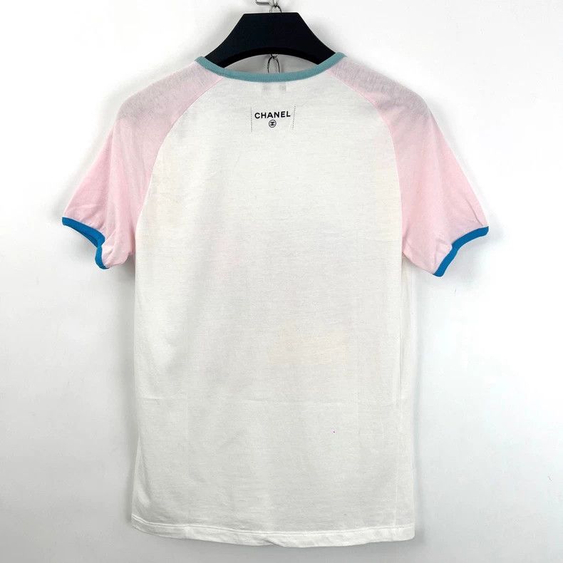 Chanel Chanel Cuba Coco CC Logo Short Sleeve Size US XS / EU 42 / 0 - 2 Thumbnail