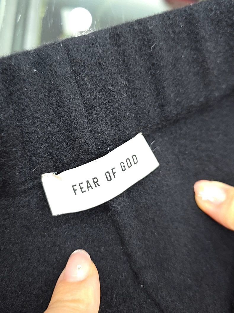 Fear of God FOG Fear of God Wool Black Shorts Size US 29 - 5 Thumbnail