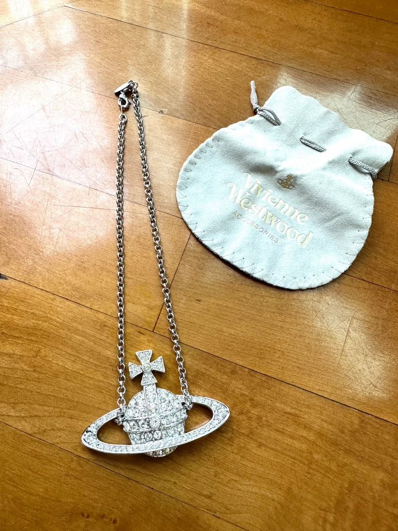 Vivienne Westwood Vivienne Westwood Saturn Necklace Size ONE SIZE - 9 Thumbnail