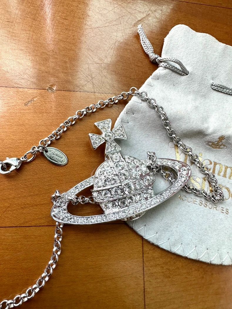 Vivienne Westwood Vivienne Westwood Saturn Necklace Size ONE SIZE - 3 Thumbnail