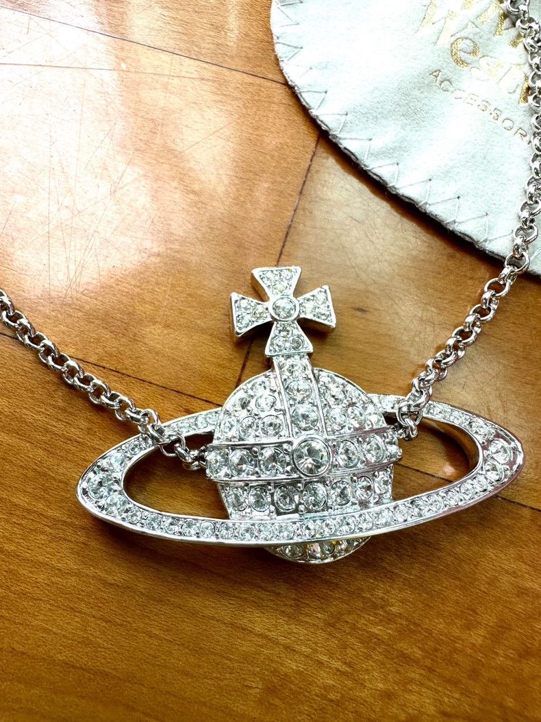 Vivienne Westwood Vivienne Westwood Saturn Necklace Size ONE SIZE - 5 Thumbnail