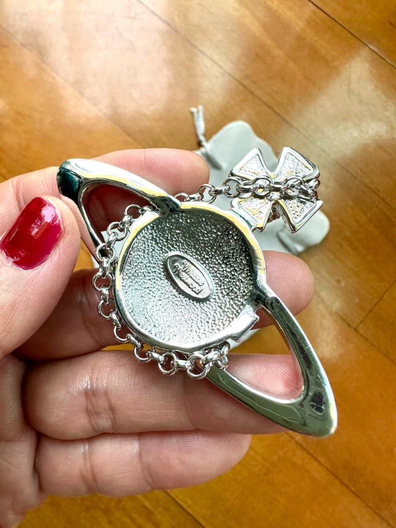 Vivienne Westwood Vivienne Westwood Saturn Necklace Size ONE SIZE - 6 Thumbnail