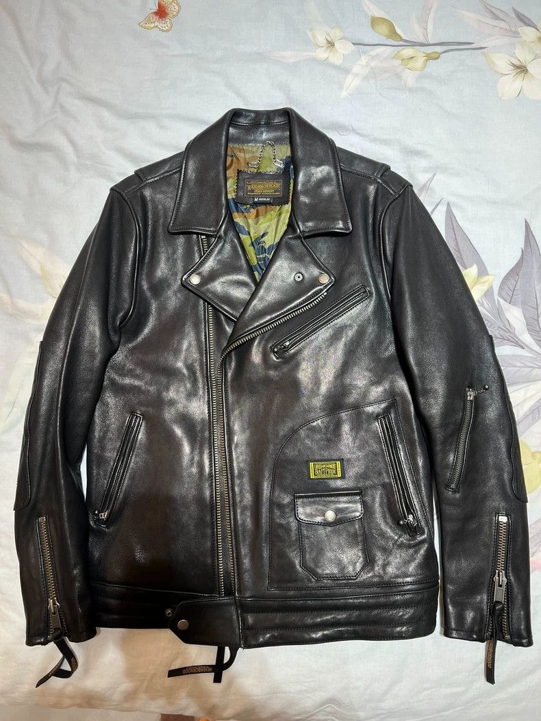 Neighborhood NEIGHBORHOOD Leather Jacket Size US M / EU 48-50 / 2 - 2 Thumbnail
