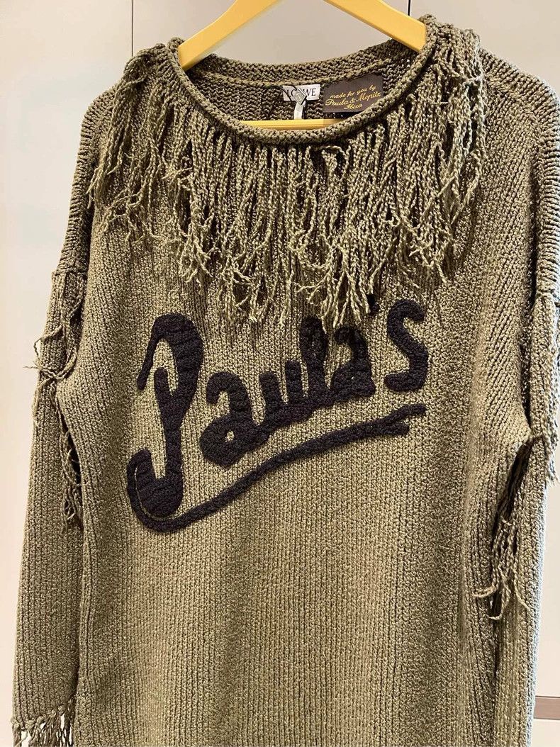 Loewe Loewe Fringe Collaborative Knit Sweater Size US S / EU 44-46 / 1 - 3 Thumbnail