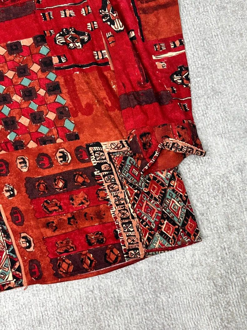 Issey Miyake Issey Miyake Vintage Art Print Shirt Size US L / EU 52-54 / 3 - 9 Thumbnail