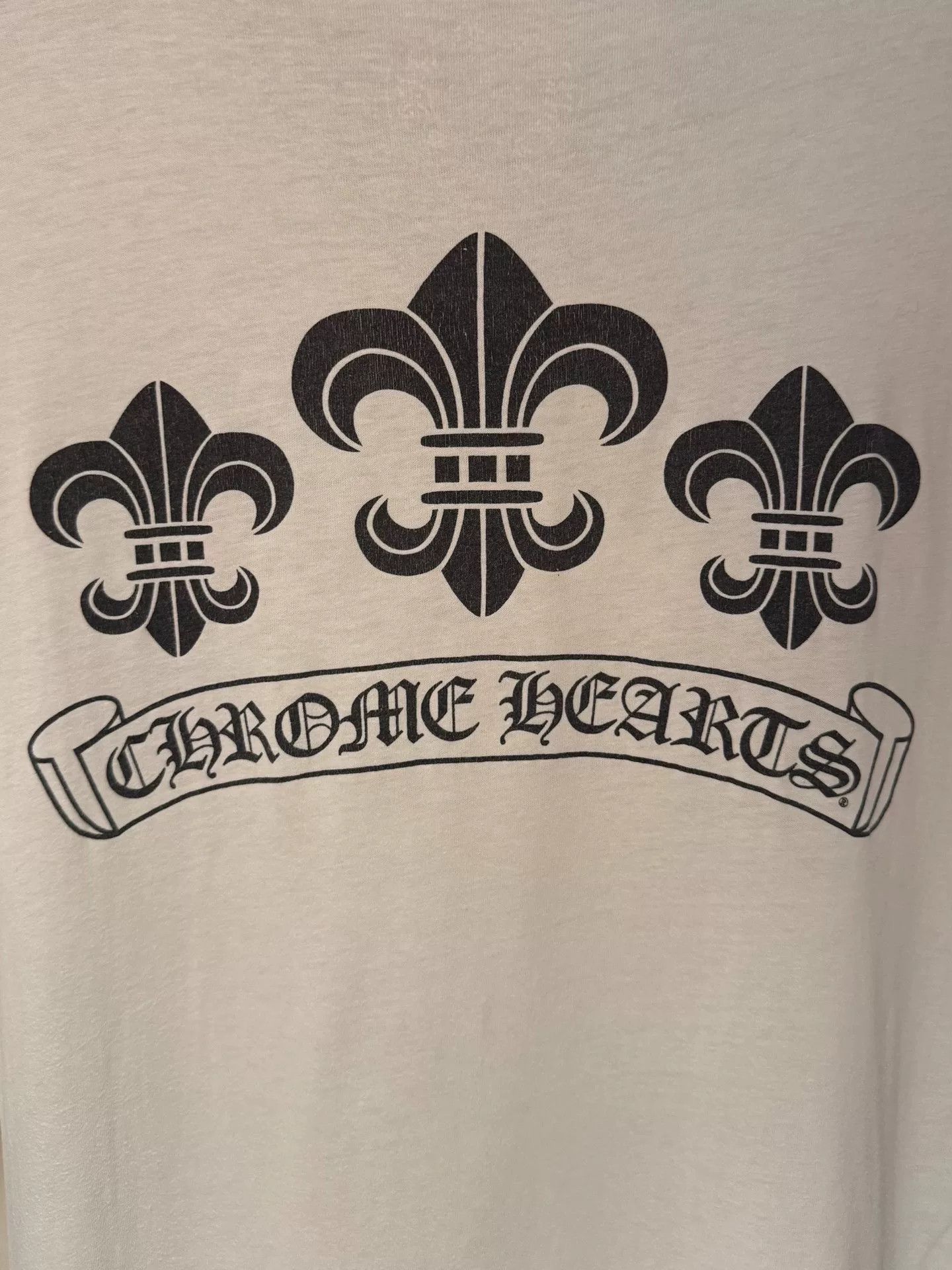 Chrome Hearts Chrome Hearts White V-Neck Short Sleeve Size US XL / EU 56 / 4 - 3 Thumbnail