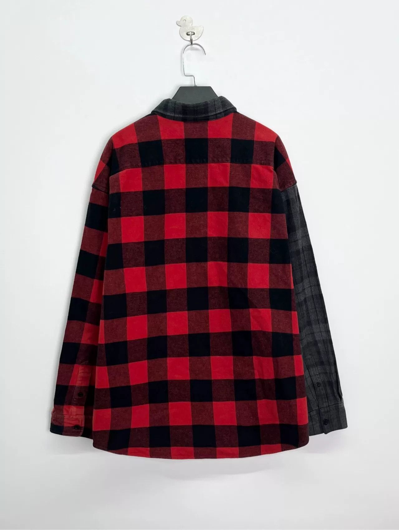 Balenciaga Balenciaga Check Flannel Logo Shirt Jacket Size US M / EU 48-50 / 2 - 2 Thumbnail