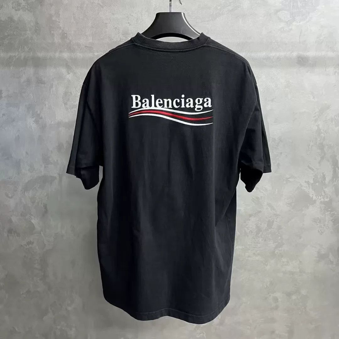 Balenciaga Balenciaga Coke Embroidery Loose Tee Size US S / EU 44-46 / 1 - 2 Thumbnail