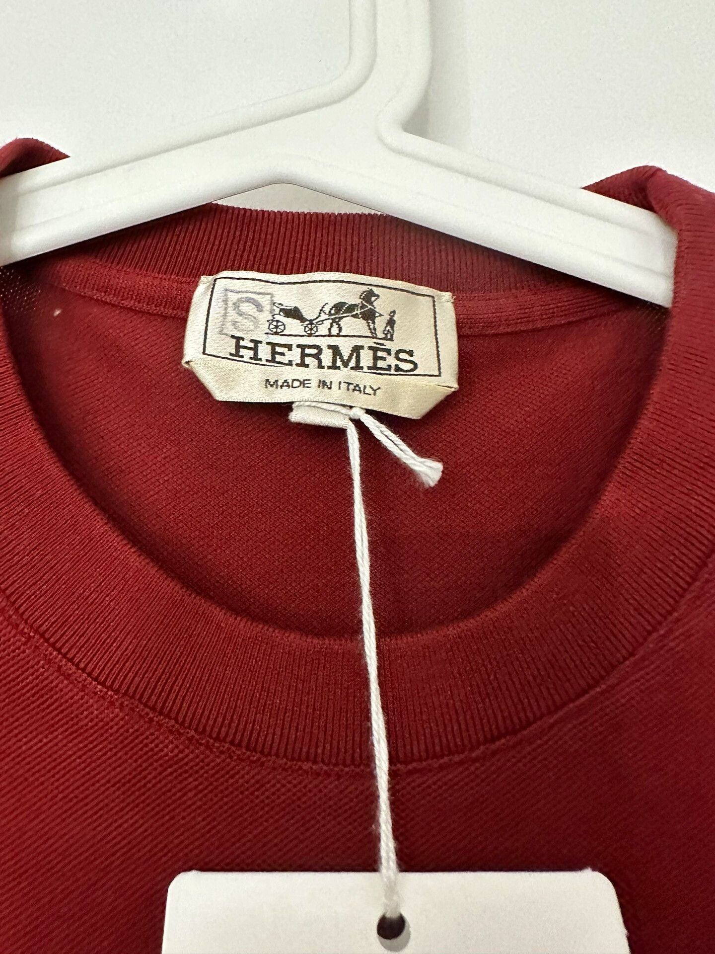 Hermes Hermes Classic Small H Logo Crewneck T-Shirt Size US S / EU 44-46 / 1 - 4 Thumbnail