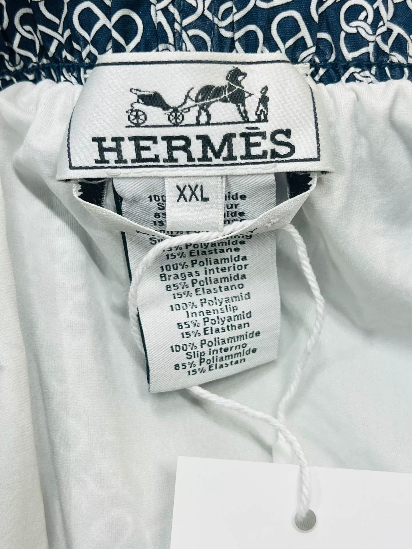 Hermes Hermes Pig Nose Print Beach Shorts XXL Size US 44 / EU 60 - 3 Thumbnail