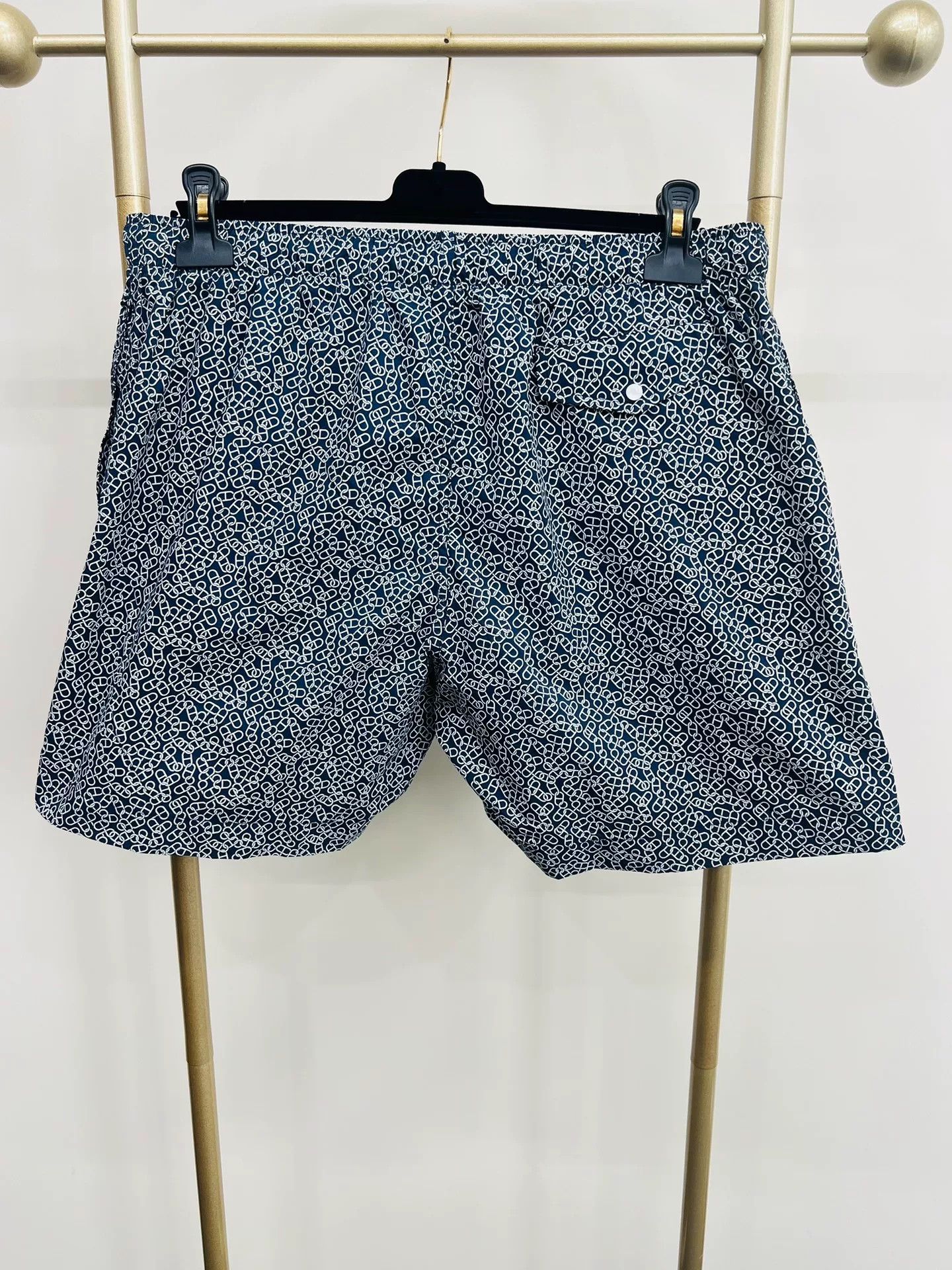 Hermes Hermes Pig Nose Print Beach Shorts XXL Size US 44 / EU 60 - 2 Thumbnail